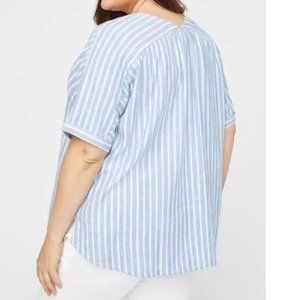 CLEARANCE SALE!
LINEN-BLEND TOP